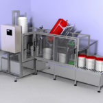 automatyczna linia do wiaderek